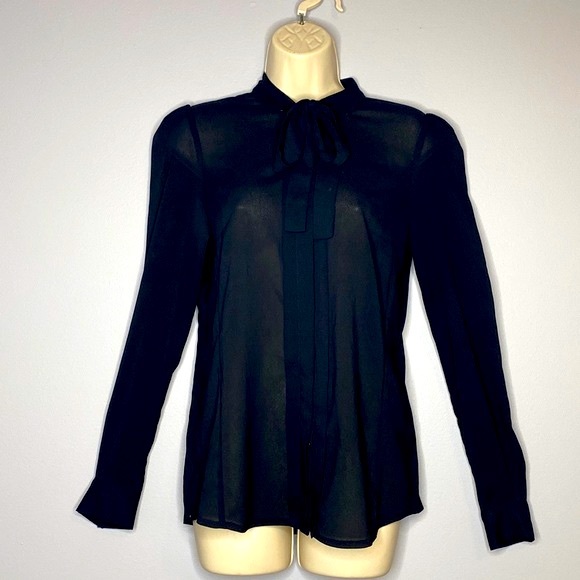 French Connection‎ With Tie Blouse - Picture 1 of 5